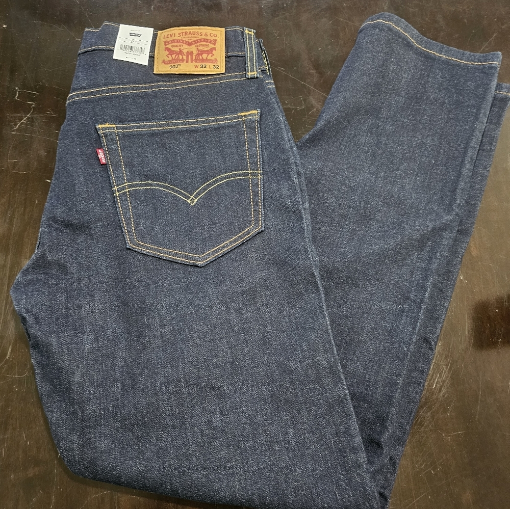 Mens Levi's  502 Taper jeans